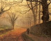 约翰 阿特金森 格里姆肖 : November Afternoon Stapleton Park